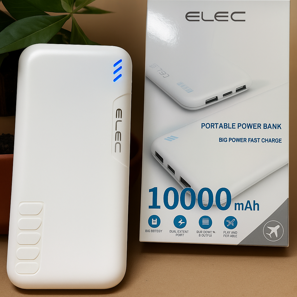 UltraSlim 10000mAh Portable Power Bank