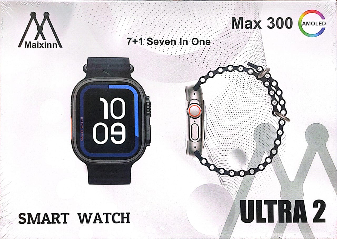Ultra 2 Smart Watch – 7 Straps Combo